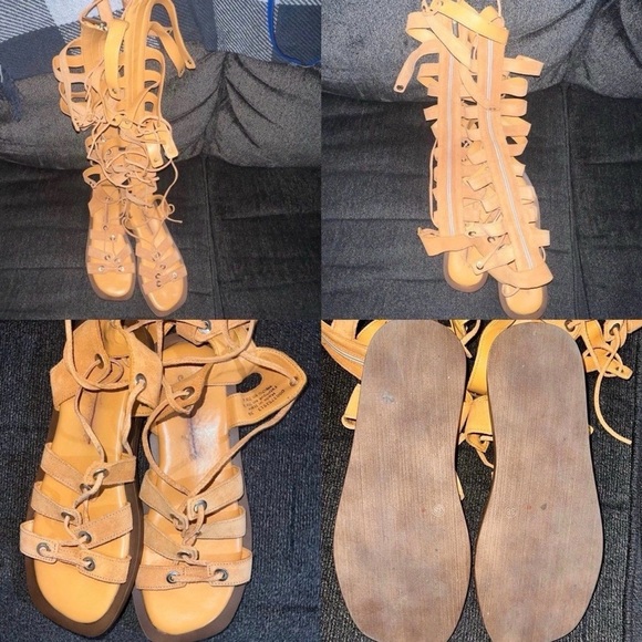 FREE PEOPLE Sun Chaser Gladiator Sandal - Picture 3 of 4